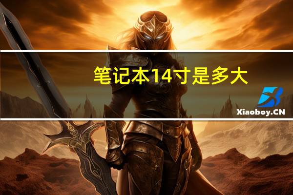 笔记本14寸是多大
