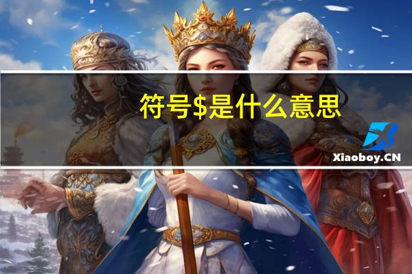 符号$是什么意思