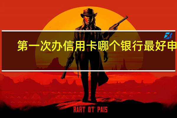 第一次办信用卡哪个银行最好申请