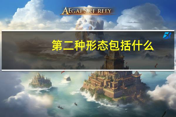 第二种形态包括什么