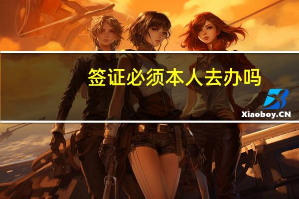 签证必须本人去办吗