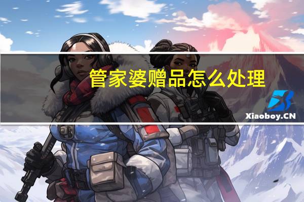 管家婆赠品怎么处理