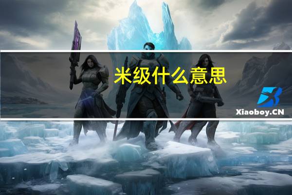 米级什么意思