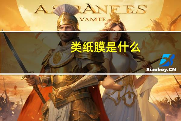 类纸膜是什么