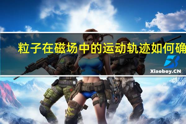 粒子在磁场中的运动轨迹如何确定