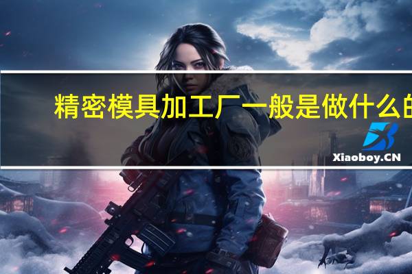精密模具加工厂一般是做什么的