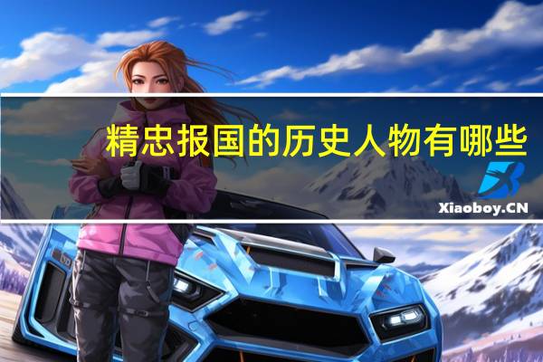 精忠报国的历史人物有哪些