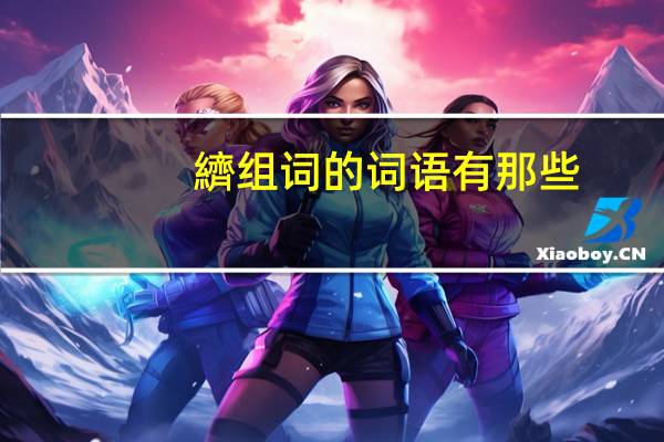 纃组词的词语有那些