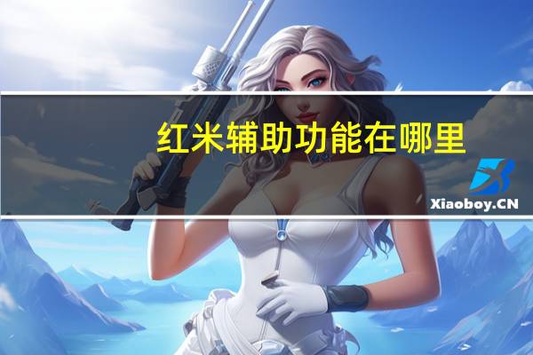 红米辅助功能在哪里