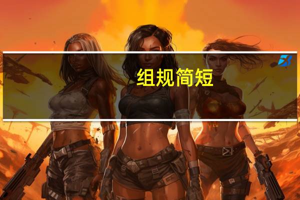 组规简短