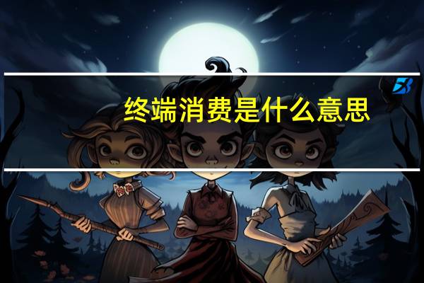 终端消费是什么意思