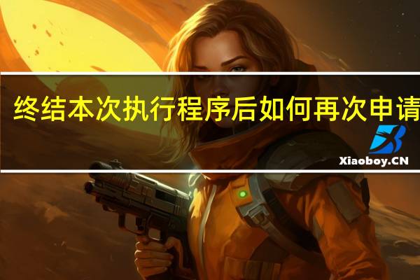 终结本次执行程序后如何再次申请执行