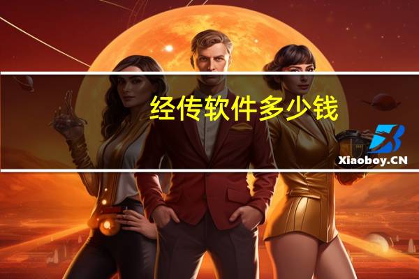经传软件多少钱
