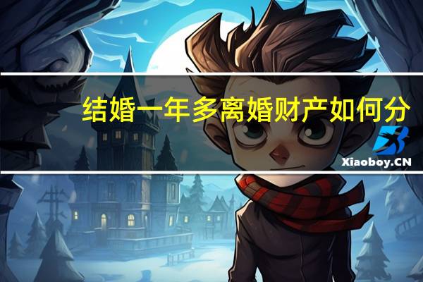 结婚一年多离婚财产如何分