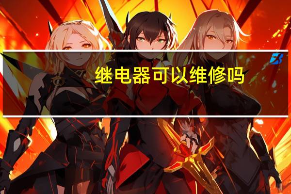 继电器可以维修吗