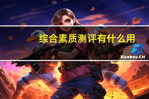 综合素质测评有什么用
