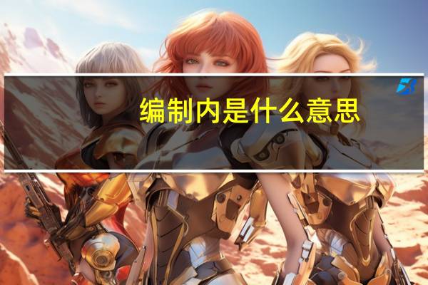 编制内是什么意思