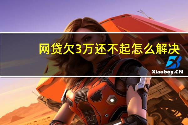 网贷欠3万还不起怎么解决