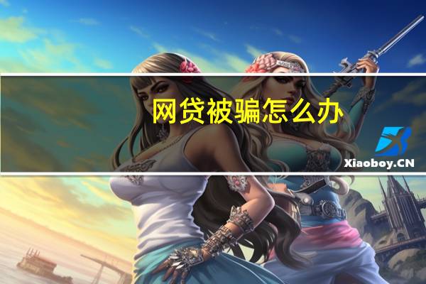网贷被骗怎么办