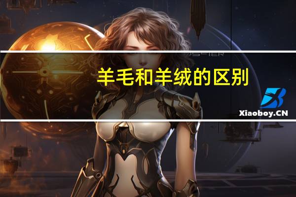 羊毛和羊绒的区别