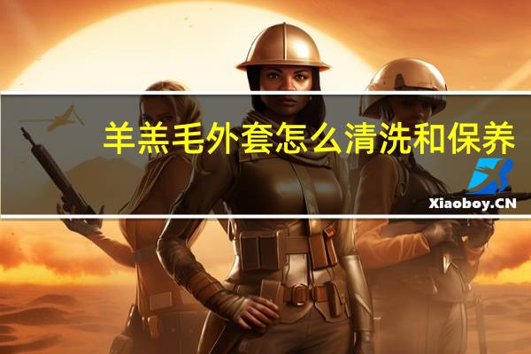 羊羔毛外套怎么清洗和保养