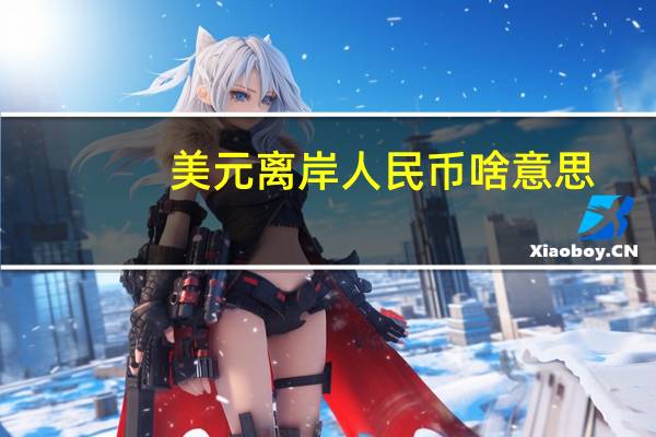 美元离岸人民币啥意思