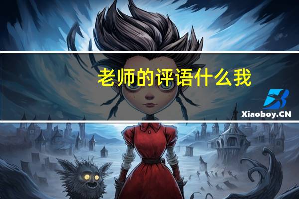 老师的评语什么我