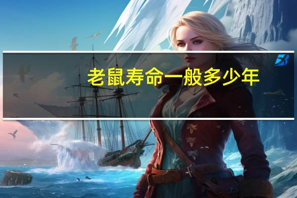 老鼠寿命一般多少年