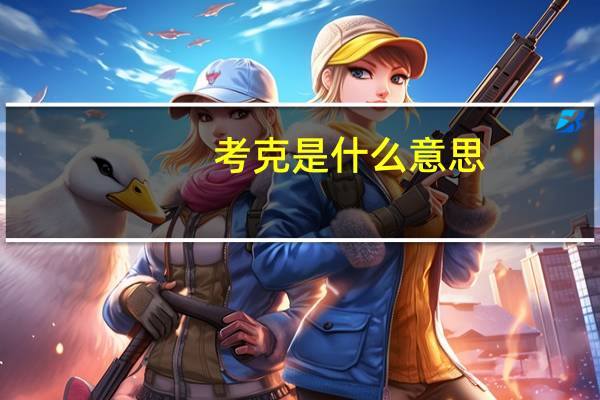 考克是什么意思