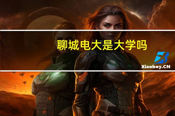 聊城电大是大学吗