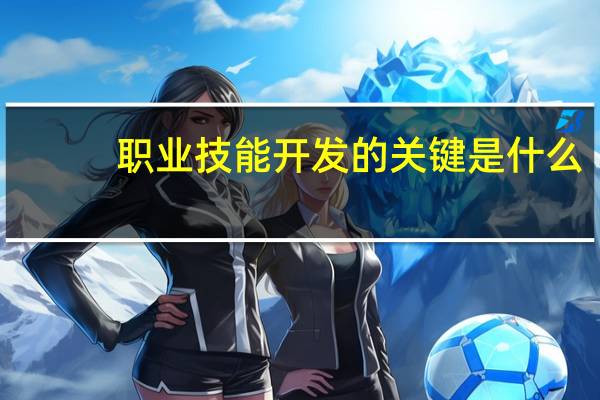 职业技能开发的关键是什么