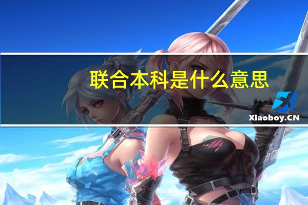 联合本科是什么意思
