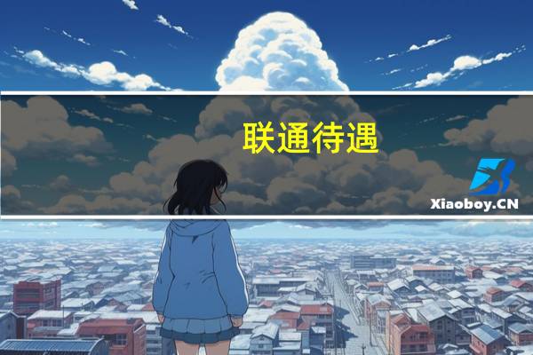 联通待遇