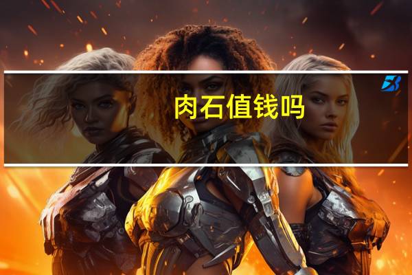 肉石值钱吗