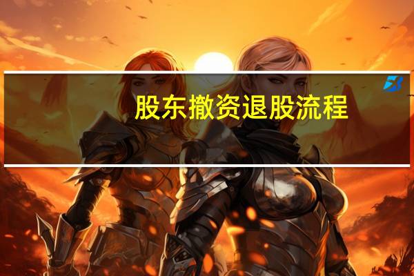 股东撤资退股流程