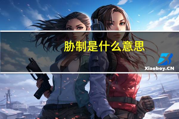 胁制是什么意思