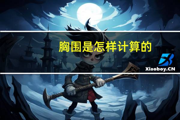 胸围是怎样计算的？
