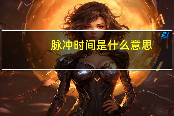 脉冲时间是什么意思