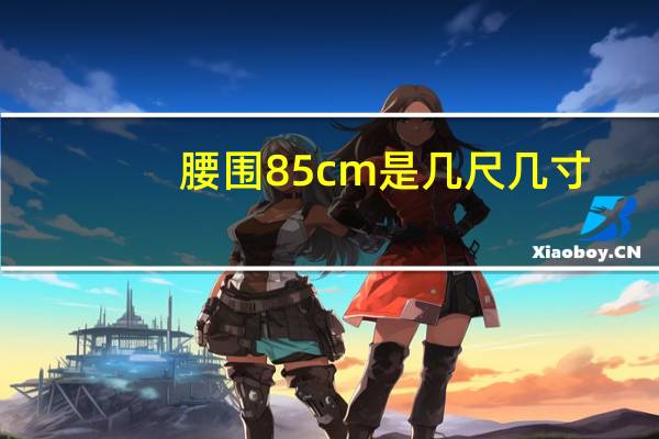腰围85cm是几尺几寸