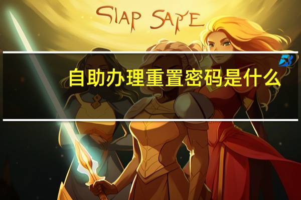 自助办理重置密码是什么