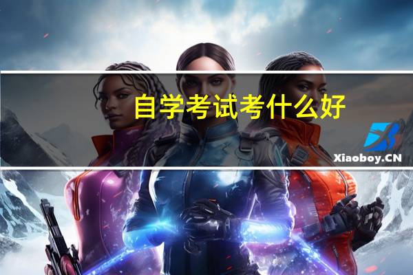 自学考试考什么好