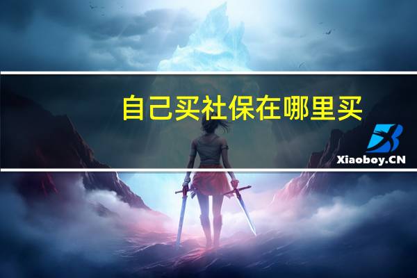 自己买社保在哪里买