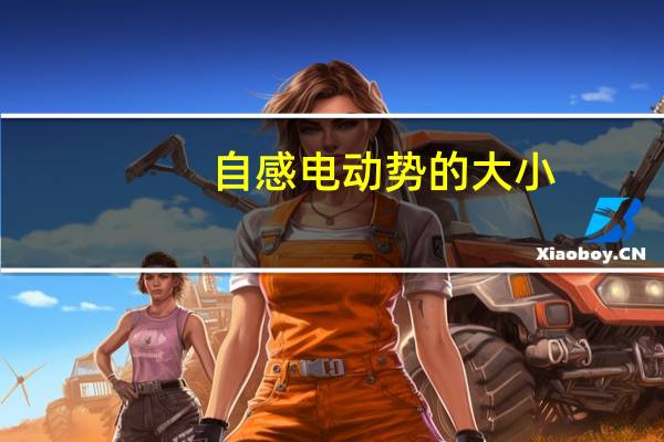 自感电动势的大小