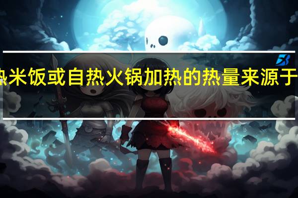 自热米饭或自热火锅加热的热量来源于什么反应