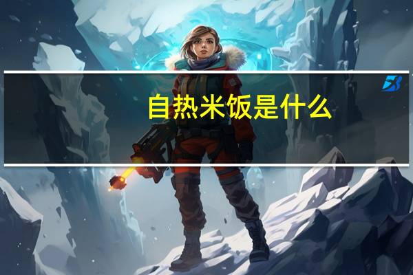 自热米饭是什么