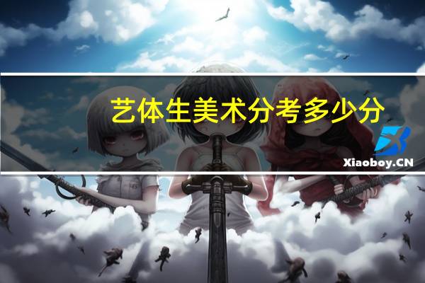 艺体生美术分考多少分