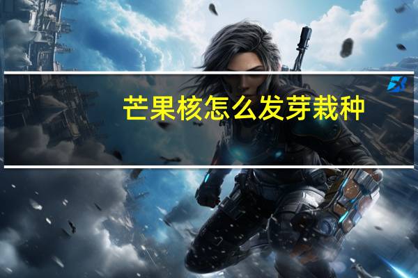 芒果核怎么发芽栽种