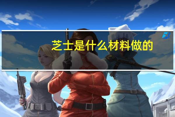 芝士是什么材料做的