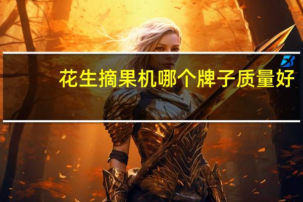 花生摘果机哪个牌子质量好