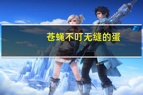 苍蝇不叮无缝的蛋